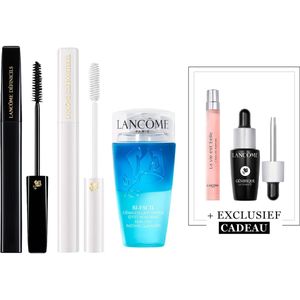 Lancôme Définicils Mascara - 01 Noir Infini & Lancôme Cils Booster XL Mascara Primer & Lancôme Bi-Facil Oog Make-up Remover - Instant cleanser - Voor alle Huidtypes & Waterproof Make-up - 75ml + 2 Cadeaus