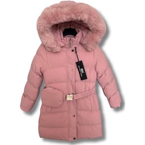 Nadia Winter Jas – Roze - 8 Jaar