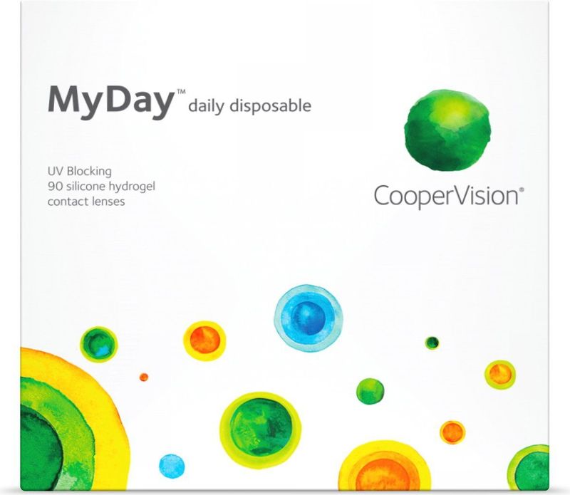 CooperVision - MyDay - Daglenzen - 90 Lenzen - Silicone Hydrogel