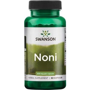 Swanson - Noni - Nonivrucht (Morinda citrifolia) 500mg - 60 Capsules