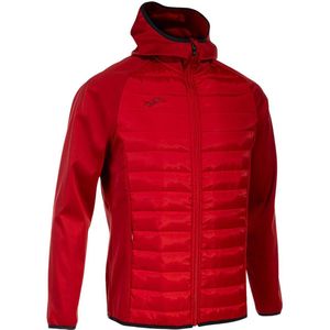 Joma - Berna III - Softshelljas - Lichtgewicht - Met Capuchon - Zwart