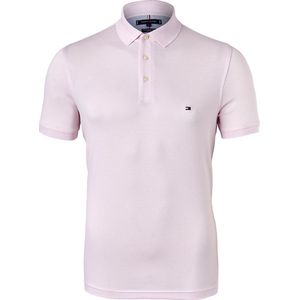 Tommy Hilfiger 1985 Slim Polo - lichtroze - Maat: S