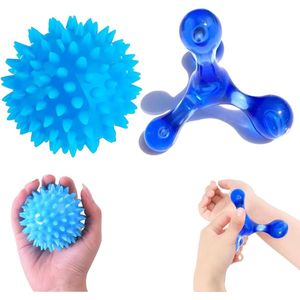 Trigger Point Push Button - Massage Ball - Trigger Point Massager - Hand Massager - Mannen Geschenken - Ontspanning en Wellness