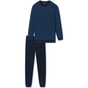 Schiesser – Essentials Nightwear – Pyjama – 178094 - Royal Blue - 54