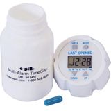 Timecap - Pillendoos met Alarm - Laatst Geopend Melding - 24 Alarmen