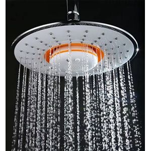 Papillon Douchekop - Regendouche met bluetooth speaker - 21 cm - Wit