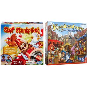 Spellenbundel - 2 Stuks - Stef Stuntpiloot & De Kwakzalvers van Kakelenburg