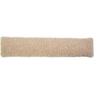 tochtkussen teddy krul beige 20x90cm