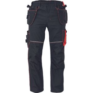 Cerva KNOXFIELD 320 broek 03020374 - Rood/Antraciet - 64