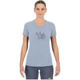 Karpos - Gusela - Merino T-shirt - Blauw - Korte Mouwen