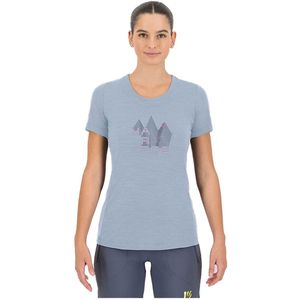 Karpos - Gusela - Merino T-shirt - Blauw - Korte Mouwen