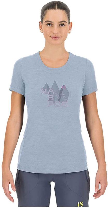 Karpos - Gusela - Merino T-shirt - Blauw - Korte Mouwen