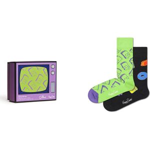 Happy Socks The Simpsons XSIM02-0200 2-Pack Bart Special Gift Set - maat 36-40 giftbox