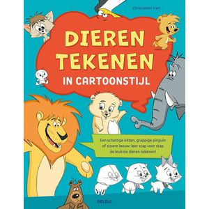 Dieren tekenen in cartoonstijl