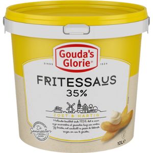 Gouda's Glorie Fritessaus zoet en hartig, 35%, glutenvrij Emmer 10 liter