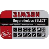 Simson Bandenreparatieset - Bandenplakset Compleet - Type Select t.b.v. Fiets - 23 delig