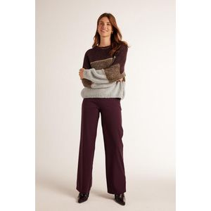 DIDI Dames Pullover Dulce Blue red colourblock maat 34/36