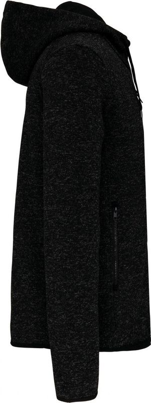 PROACT - Heather - Damesvest met Capuchon - Dark Grey Melange