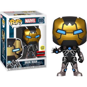 Funko! POP - Exclusive - Marvel: 80th Iron Man #555 (AAA Exclusive)