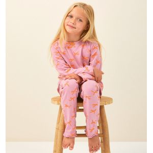 Little Label - Pyjama - Roze - Slapende Kersjes - Zachte BIO Katoen
