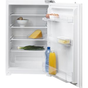 Inventum IKK0881D - Inbouw koelkast - Nis 88 cm - 134 liter - 4 plateaus - Deur op deur - Wit