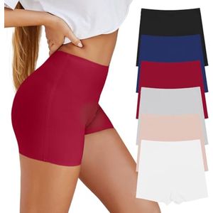 Dames Shorts Fietsbroek Onderbroek Korte Broek Hoge Taille Viscose