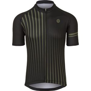 AGU Faded Stripe Fietsshirt Essential Heren - Zwart - S
