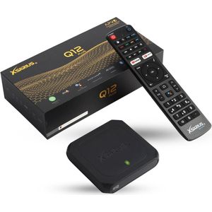 XSARIUS Q12 PLUS TV Box - MediaPlayer - Android 12 - 4K Ultra HD