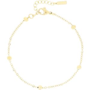 OOZOO Jewellery - goudkleurige armband met bolletjes - SB-1001