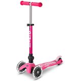Micro - Mini Deluxe Inklapbaar Step - Pink - Glasvezel - Voor Kinderen 2-5 Jaar