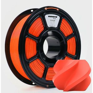 Sunova PLA Filament 3D drukmateriaal 3D Print Pla Filament 1.2KG Milieuvriendelijk Goede taaiheid Mix Kleur Generiek Pla-Oranje