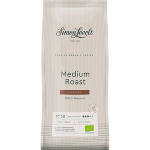 Simon Levelt Koffie Medium Roast Espresso Bio 1000 gr