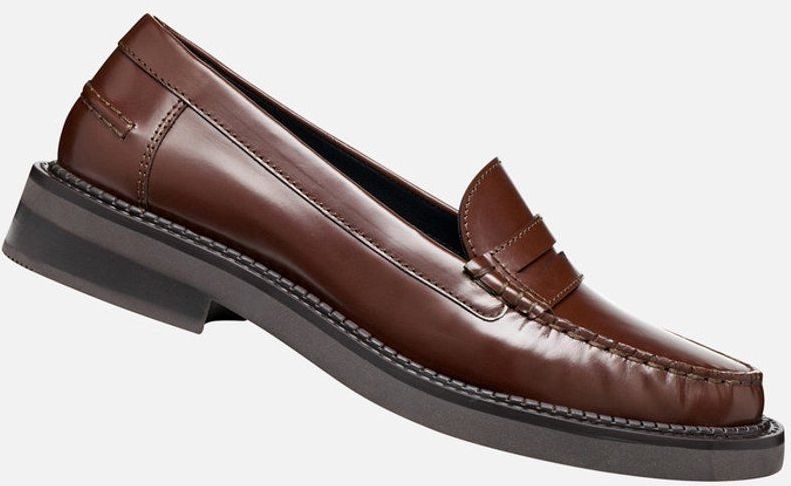 Geox - Serilda - Damesschoenen - 100% Leer - Hakhoogte 30 mm