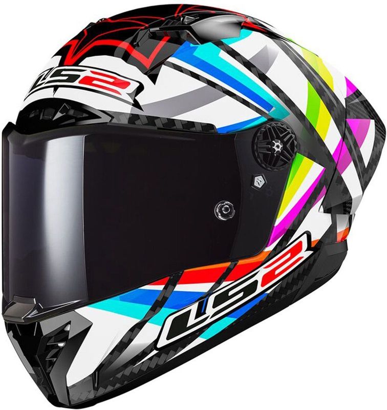 LS2 - Thunder Carbon GP Aero Flash FF805 - Helm - Zwart - Carbon
