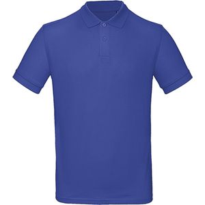 Kobalt Blauw Polo shirt B&C maat L