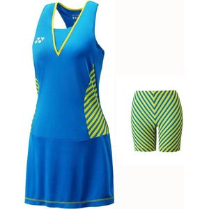 Yonex Tennisjurk Tournament 20423ex Dames Blauw Maat M