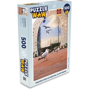 Puzzel Rotterdam - Nederland - Vogel - Legpuzzel - Puzzel 500 stukjes