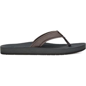 Teva - M REFLIP - Leren Slippers - Grijs