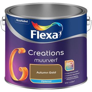 Flexa - Creations Muurverf Zijdemat - Autumn Gold - Creations - Mengverf - 2.5 Liter