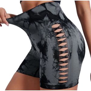 Ademende Korte Sportbroek Dames - Openingen - Broek - Legging