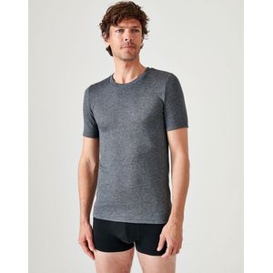 Damart - Dubbelzijdig T-shirt met ronde hals Thermolactyl - Heren - Grijs - (86-93) S