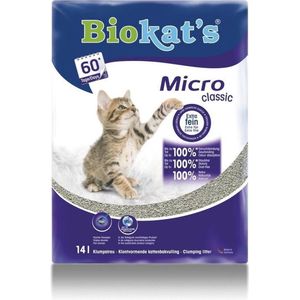 Biokat's Micro Classic - Kattenbakvulling -15 l