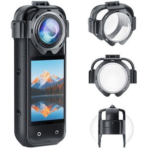 Geschikt voor Optische lensdop met clip-on coating van gehard glas Geschikt voor Insta360 X5