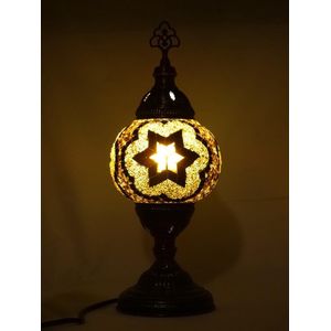 Oosterse mozaïek tafellamp (Turkse lamp)  ø 12 cm Bol