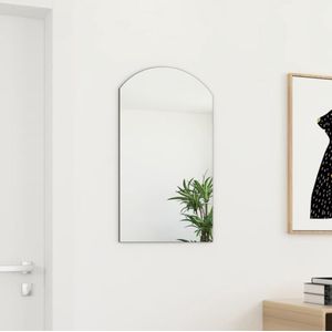 The Living Store Wandspiegel - Spiegel 70 x 40 cm - Glas Reflecterend - Frameloos