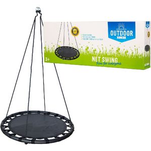 Outdoor Play Schommel - Speelgoed - diameter 100cm - Max 100kg - Verstelbaar ophangtouw