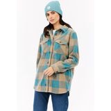 Protest Prtluv - Shacket Dames - Outdoor - Overshirt – Glacial Blue