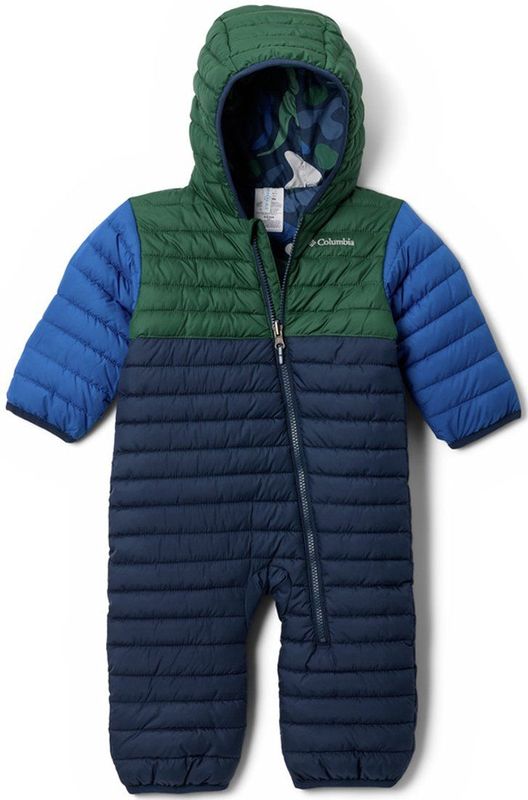 Columbia - Powder Lite Ii - Reversible Overall - Groen - 3-6 Months