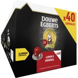 Douwe Egberts Lungo Original Koffiecups - Intensiteit 6/12 - 5 x 40 capsules