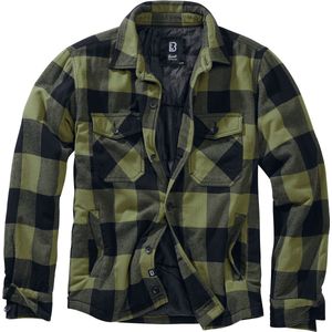 Brandit - Lumberjacket Jacket - 5XL - Zwart/Groen